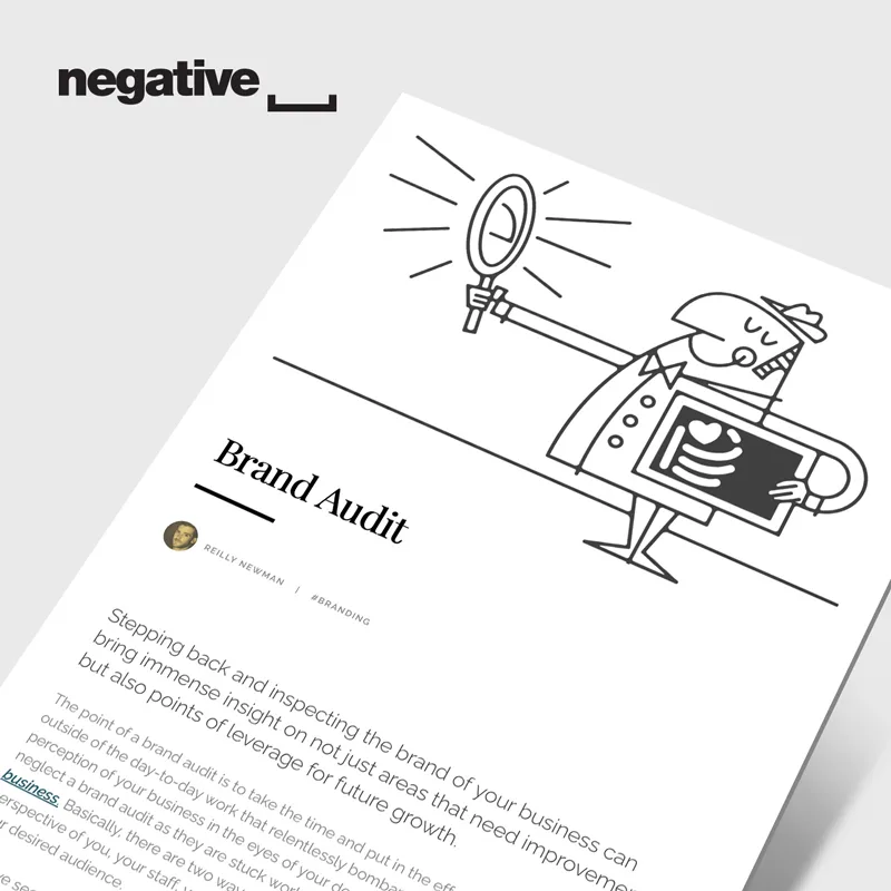 Negative Space website