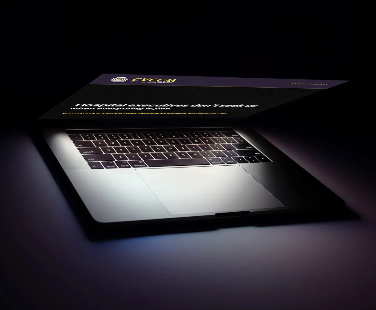 CVCCM healthcare brand collateral