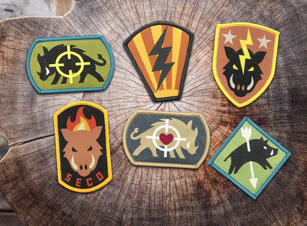 Frontera Hunting Achievement Patches