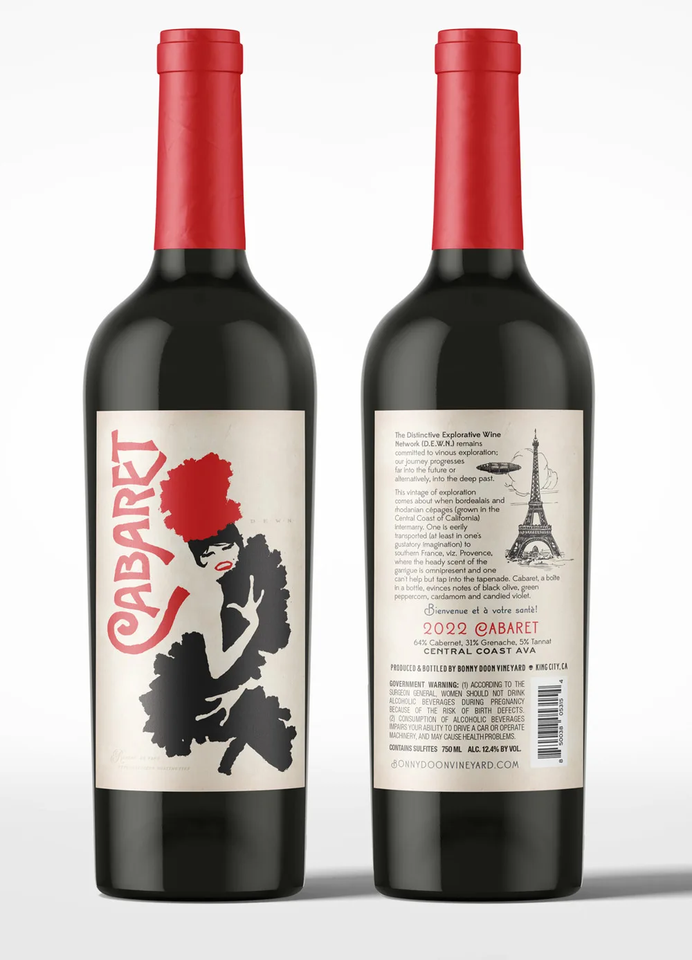 Cabaret Wine Label