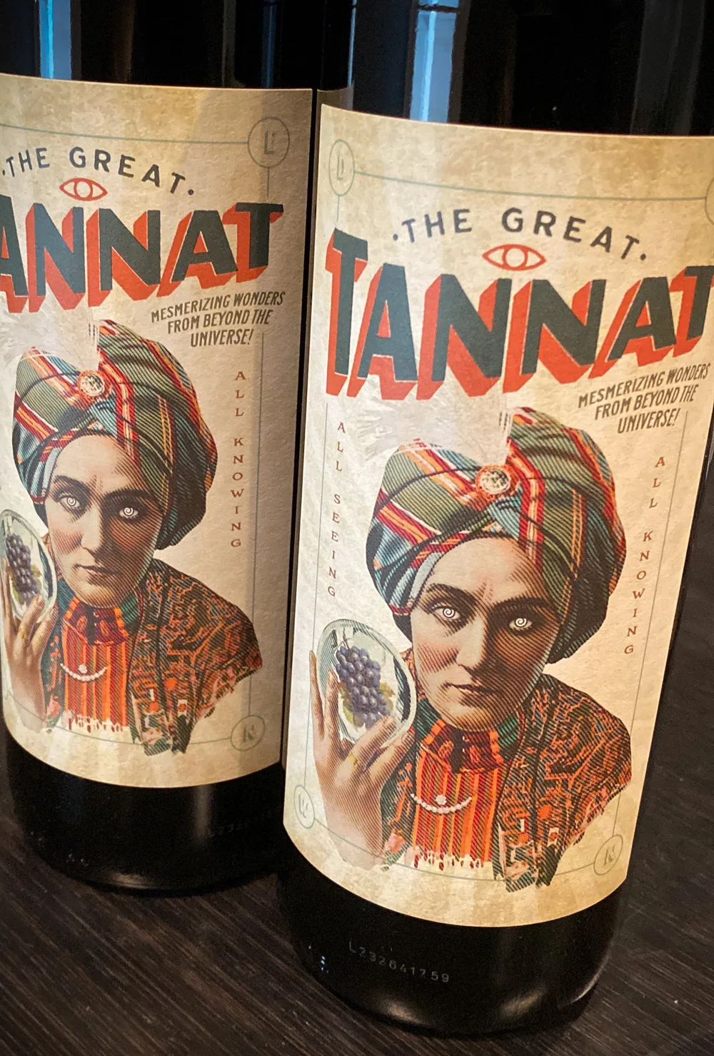 The Great Tannat Wine Label